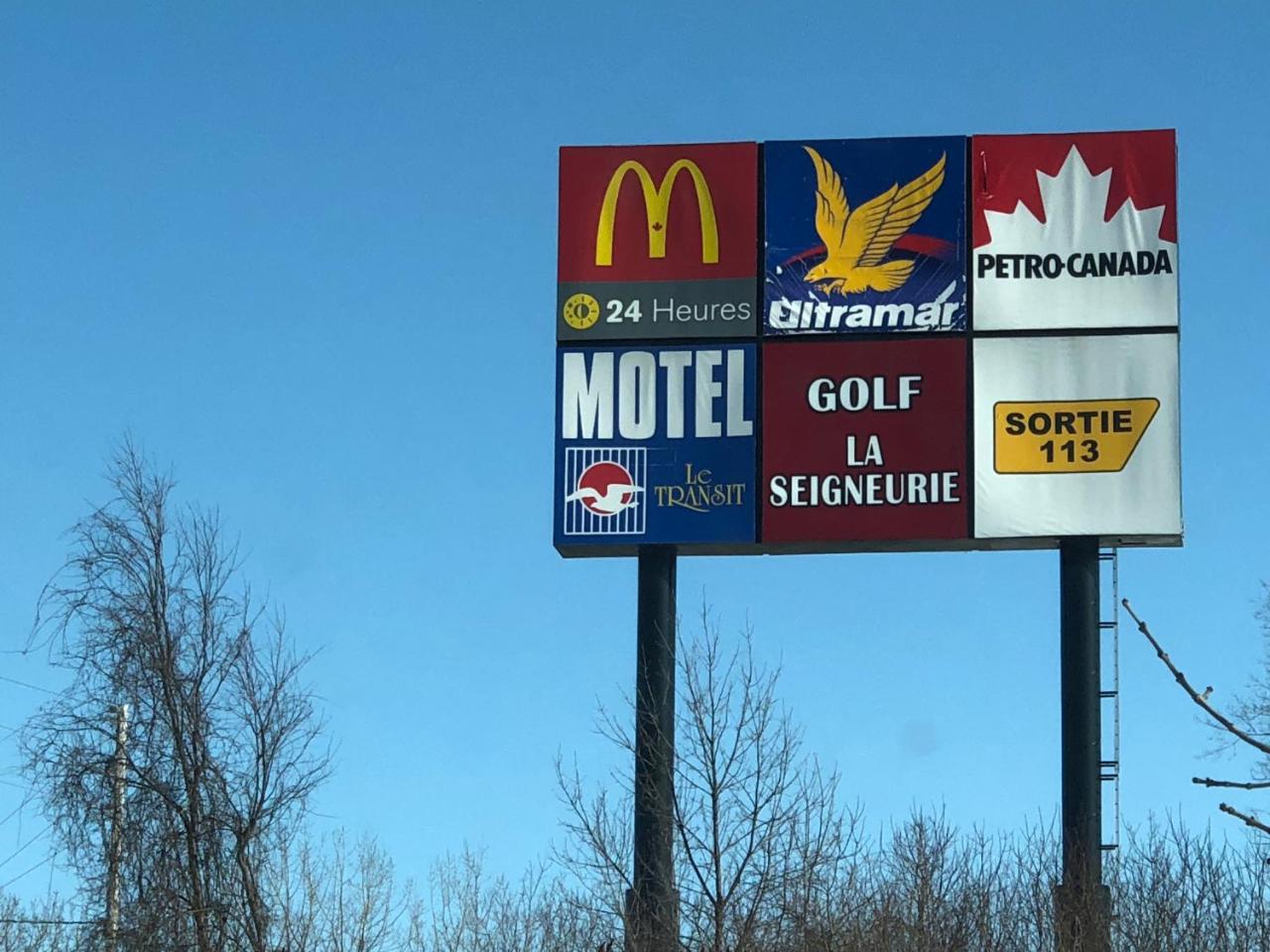 Motel Le Transit Mont-Saint-Hilaire Exterior foto